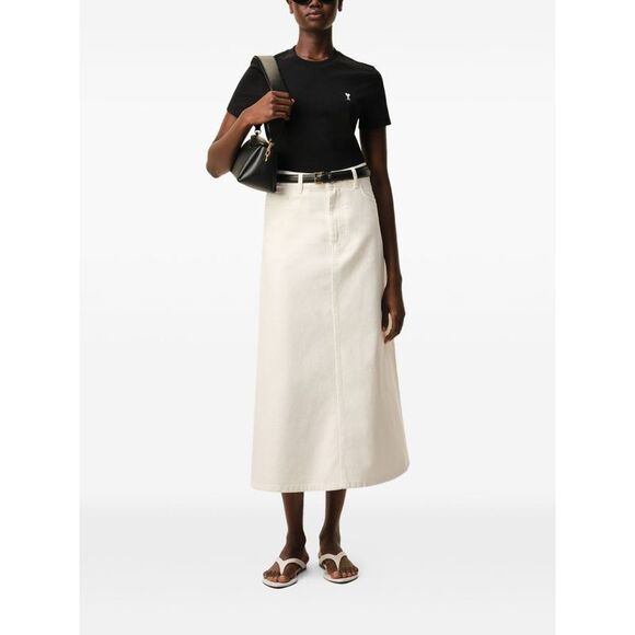 Ami Paris Women's T-Shirts And Polos Black - Picture 3 of 5